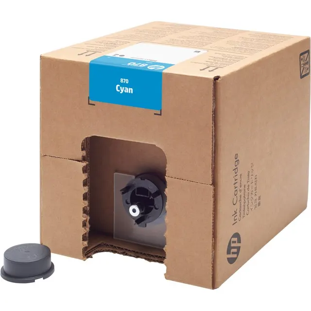 HP 870 5L Cyan PageWide XL Pro Ink Kartric (1XA93A)