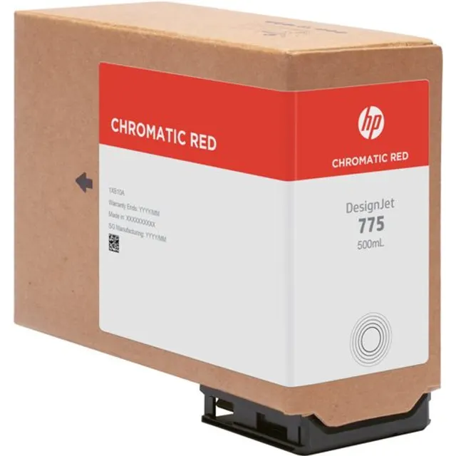 HP 775 500-ml Chromatic Red Ink Kartric (1XB20A)