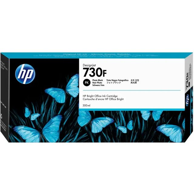 HP 730F 300-ml Photo Black DesignJet Ink Kartric (1XB28A)