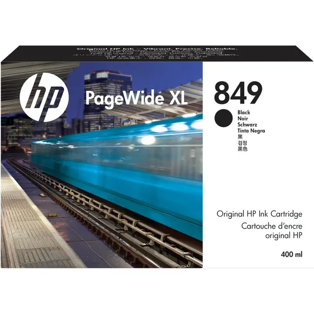 HP 849 400-ml Black PageWide XL Ink Kartric (1XB40A)
