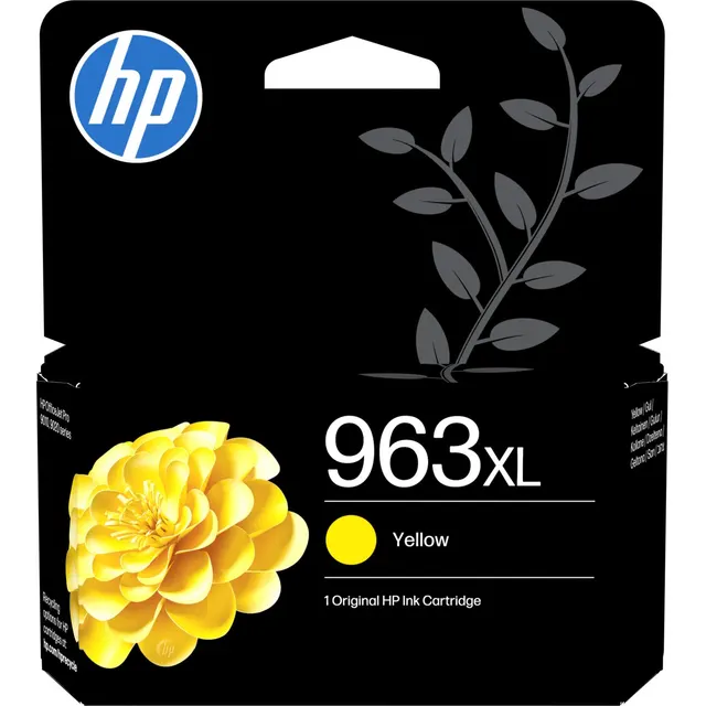 HP 963XL High Yield Yellow Original Ink Kartric (3JA29AE)