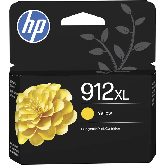 HP 912XL High Yield Yellow Original Ink Kartric (3YL83AE)
