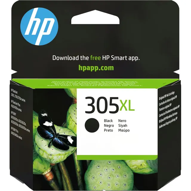 HP 305XL High Yield Black Original Ink Kartric (3YM62AE)