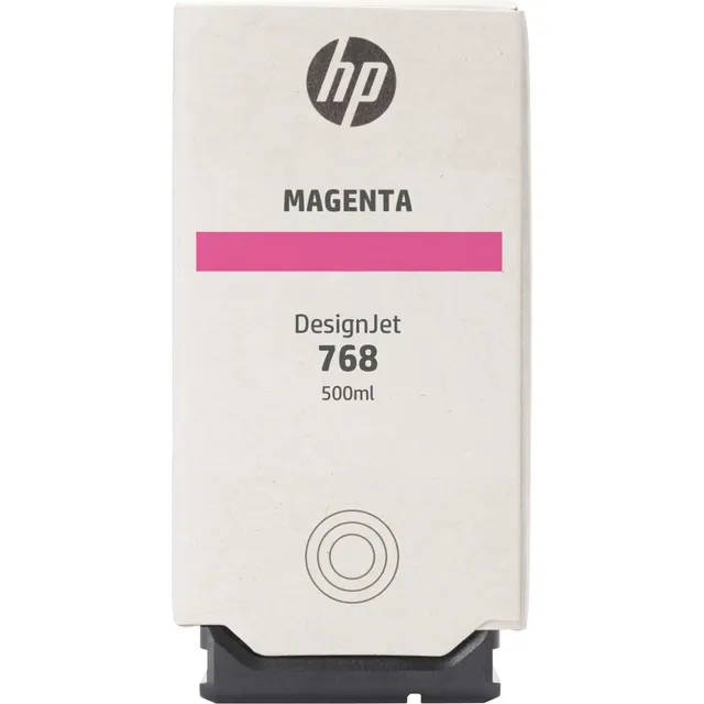 HP 768 Magenta 500-ml DesignJet Ink Kartric (4S5B3A)