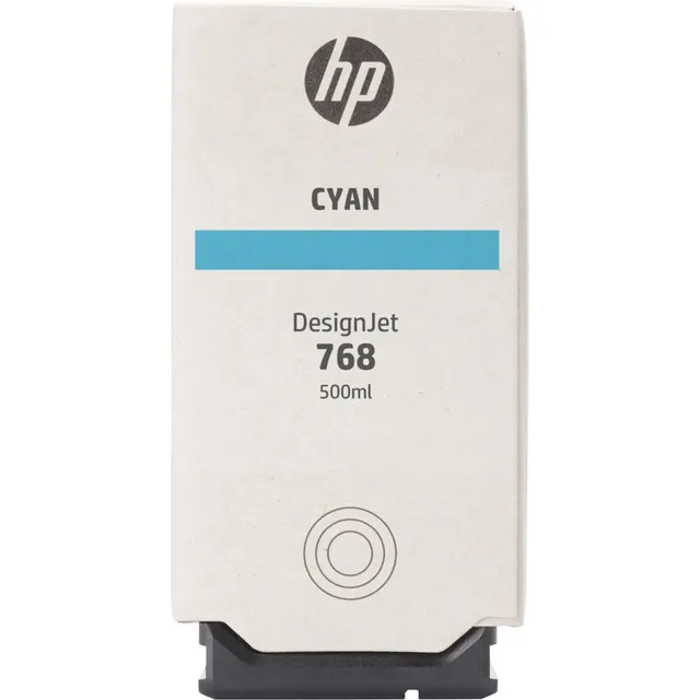 HP 768 Cyan 500-ml DesignJet Ink Kartric (4S5B5A)