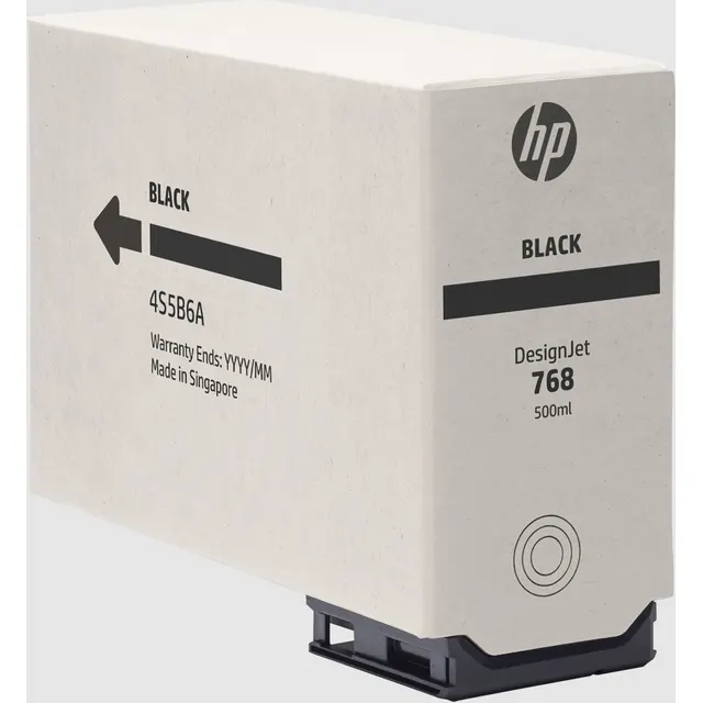 HP 768 Black 500-ml DesignJet Ink Kartric (4S5B6A)