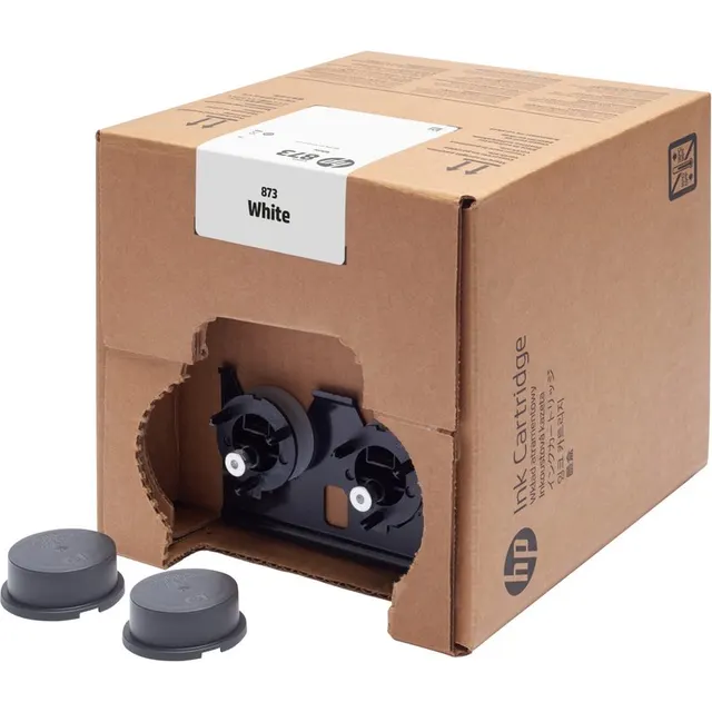 HP 873 3-liter White Latex Ink Kartric (4UV62A)