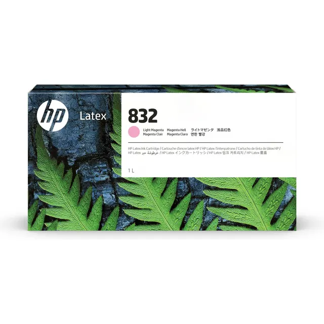 HP 832 1-liter Light Magenta Latex Ink Kartric (4UV80A)