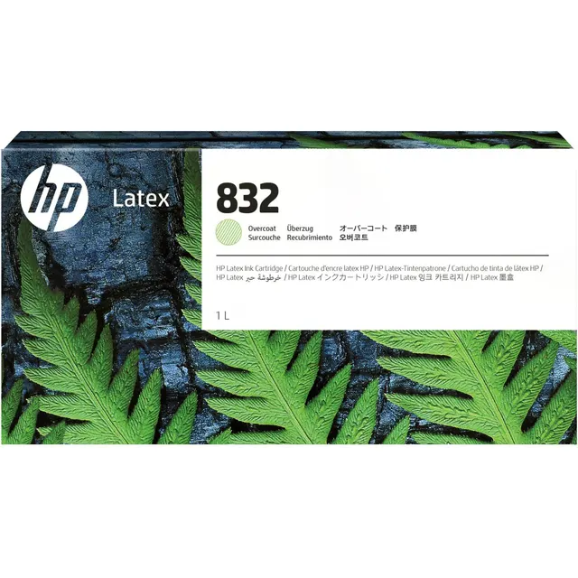 HP 832 1-liter Overcoat Latex Ink Kartric (4UV82A)