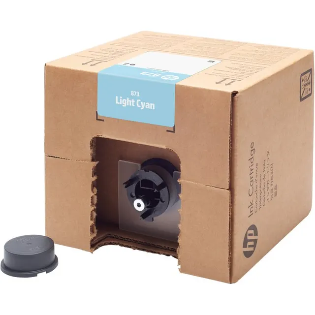 HP 873 3-liter Light Cyan Latex Ink Kartric (4UV88A)