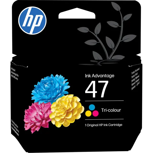 HP 47 Tri-color Original Kartric (6ZD61AE)