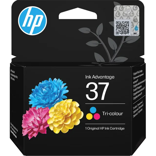 HP 37 Original Tri-color Ultra Ink Advantage Kartric (7FP44AE)