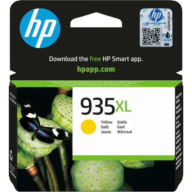 HP 935XL High Yield Yellow Original Ink Kartric (C2P26AE)