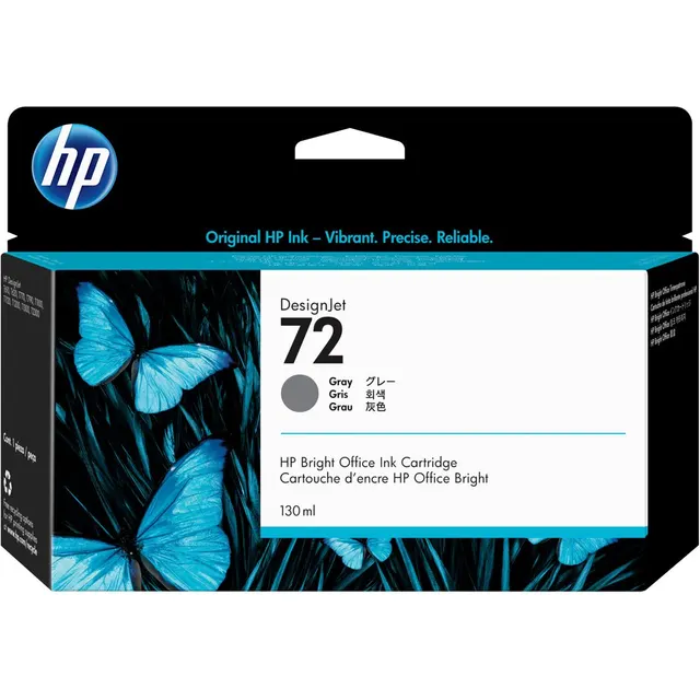 HP 72 130-ml Gray DesignJet Ink Kartric (C9374A)