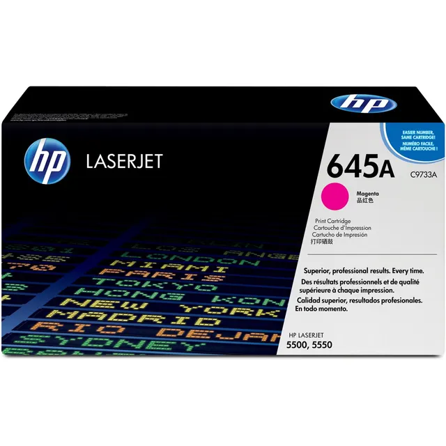 HP 645A Magenta Original LaserJet Toner Kartric (C9733A)