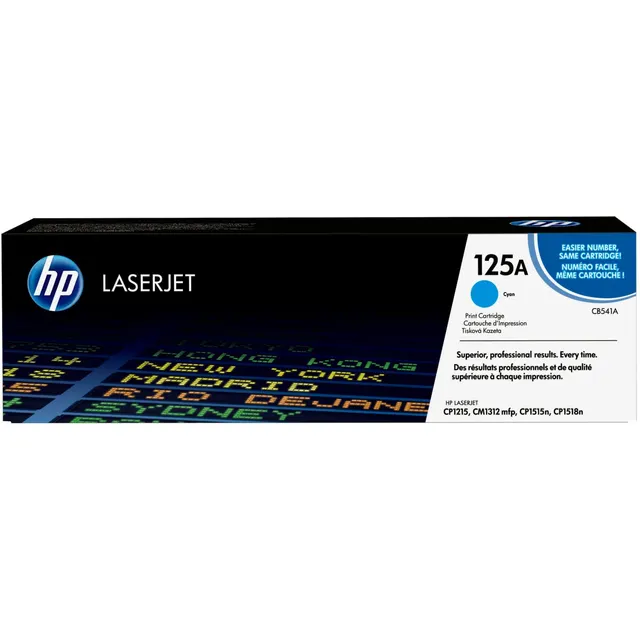 HP 125A Cyan Original LaserJet Toner Kartric (CB541A)