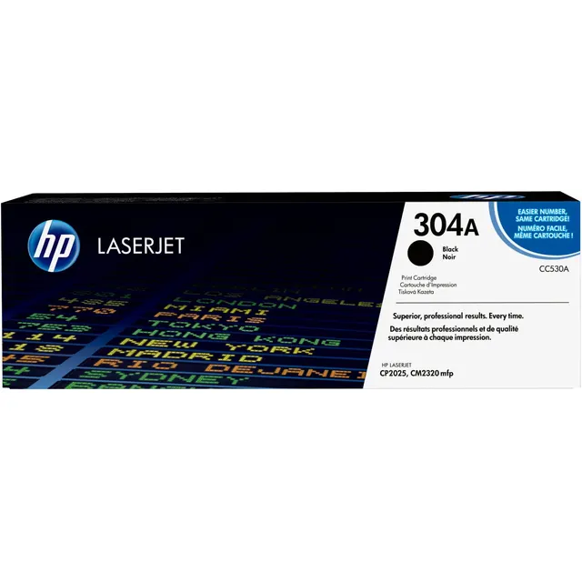 HP 304A Black Original LaserJet Toner Kartric (CC530A)