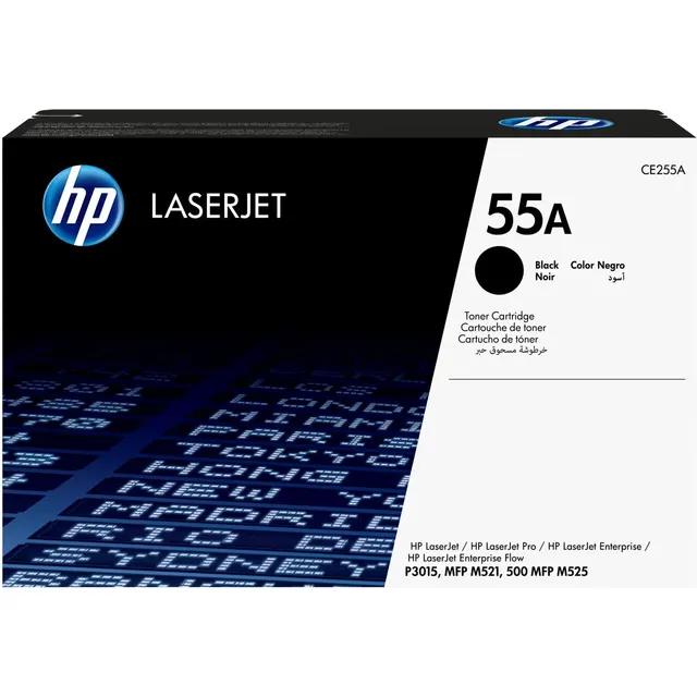 HP 55A Black Original LaserJet Toner Kartric (CE255A)
