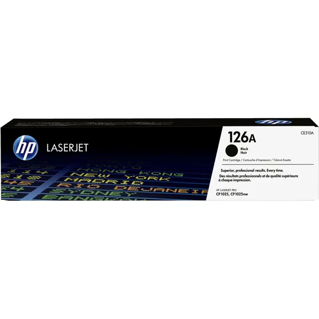 HP 126A Black Original LaserJet Toner Kartric (CE310A)