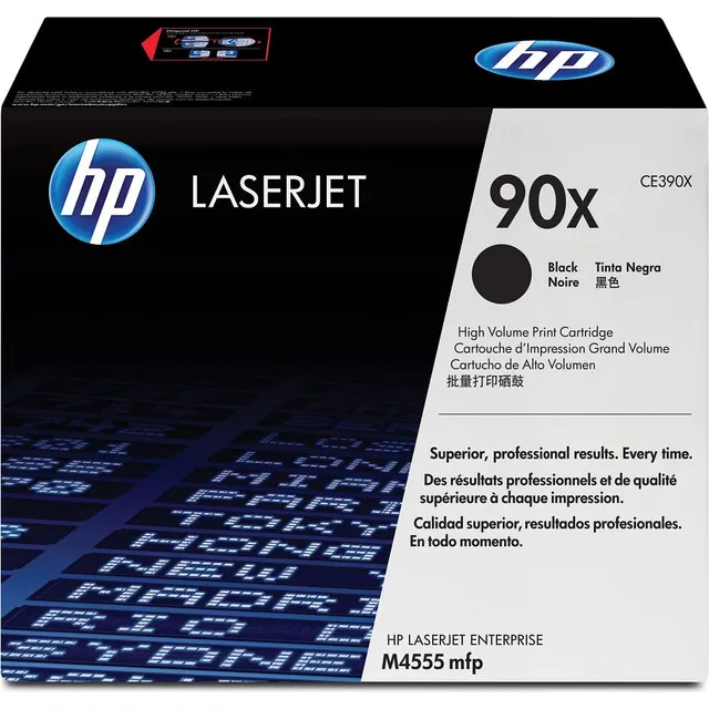 HP 90X High Yield Black Original LaserJet Toner Kartric (CE390X)