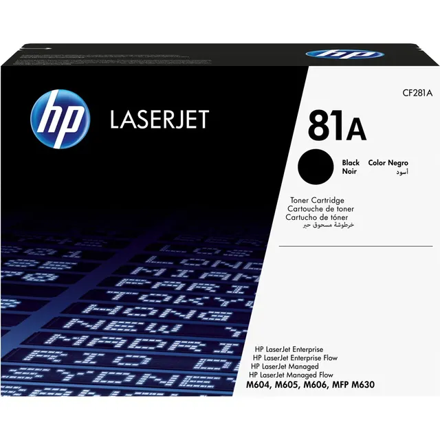HP 81A Black Original LaserJet Toner Kartric (CF281A)