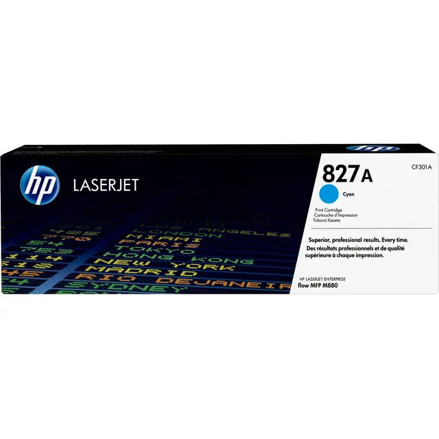 HP 827A Cyan Original LaserJet Toner Kartric (CF301A)