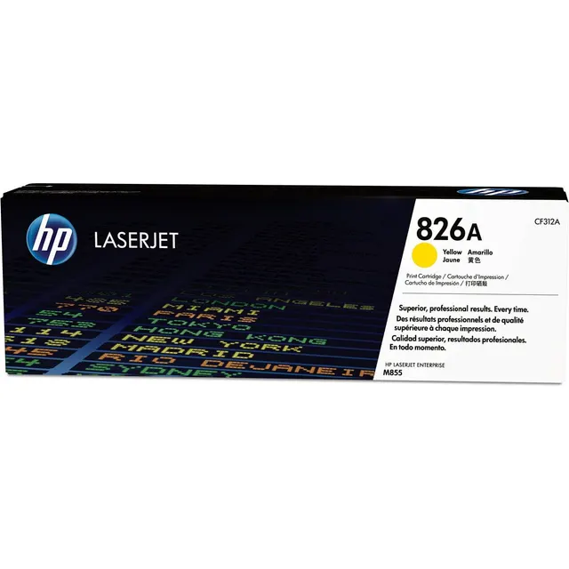 HP 826A Yellow Original LaserJet Toner Kartric (CF312A)