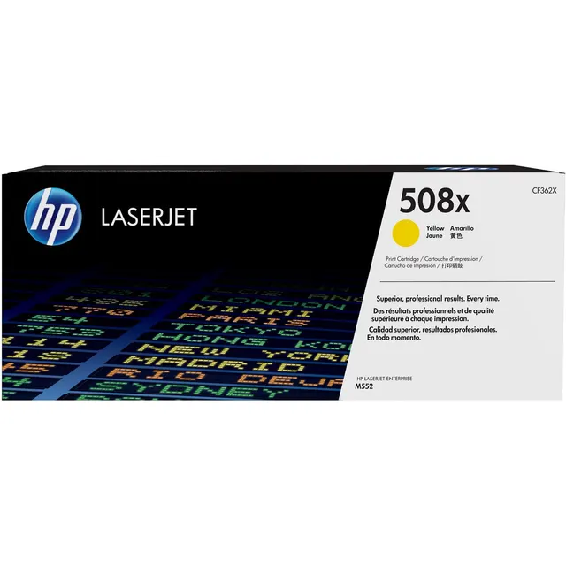 HP 508X High Yield Yellow Original LaserJet Toner Kartric (CF362X)