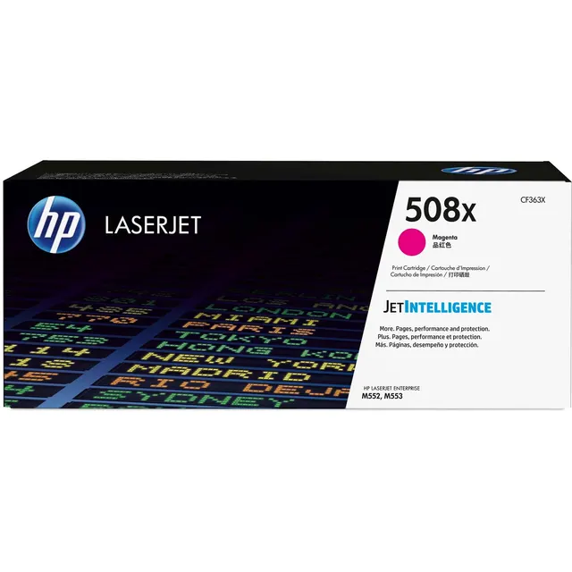 HP 508X High Yield Magenta Original LaserJet Toner Kartric (CF363X)
