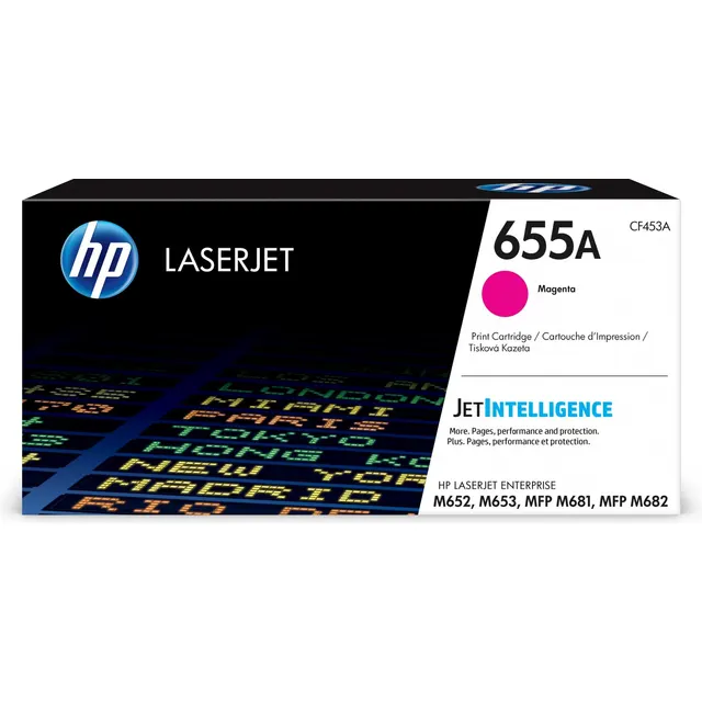 HP 655A Magenta Original LaserJet Toner Kartric (CF453A)