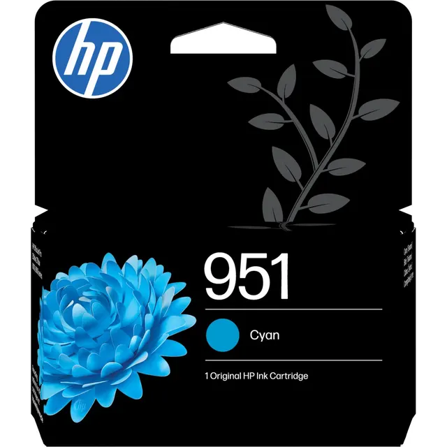 HP 951 Cyan Original Ink Kartric (CN050AE)