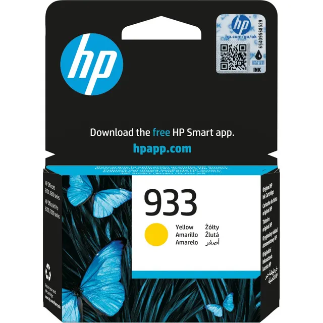 HP 933 Yellow Original Ink Kartric (CN060AE)