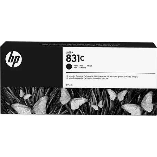 HP 831C 775-ml Black Latex Ink Kartric (CZ694A)