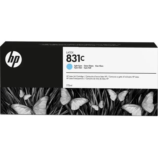 HP 831C 775-ml Light Cyan Latex Ink Kartric (CZ698A)