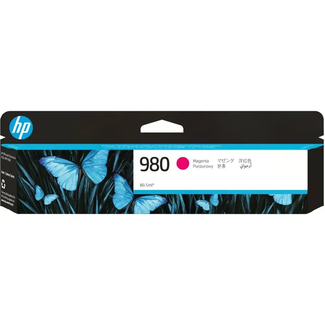 HP 980 Magenta Original Ink Kartric (D8J08A)