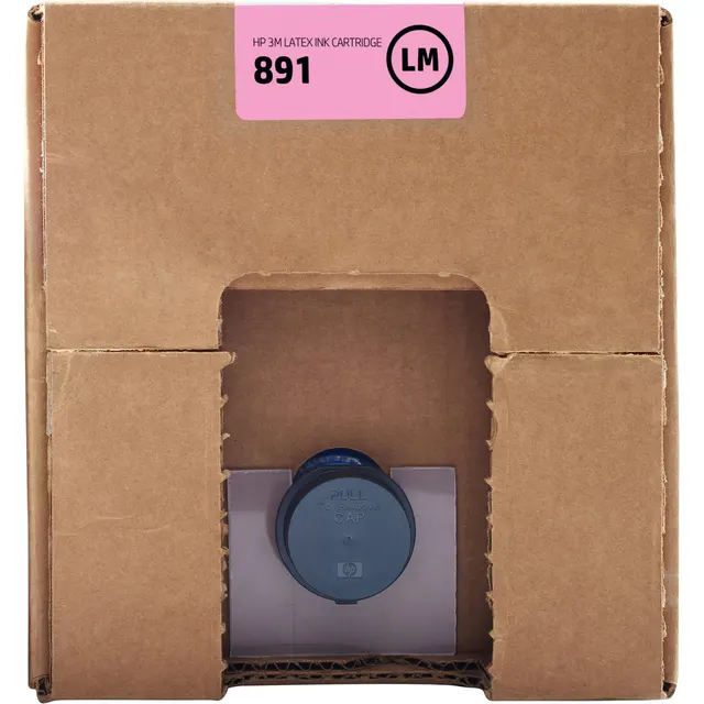 HP 3M 891 10-liter Light Magenta Latex Ink Kartric (G0Y77A)