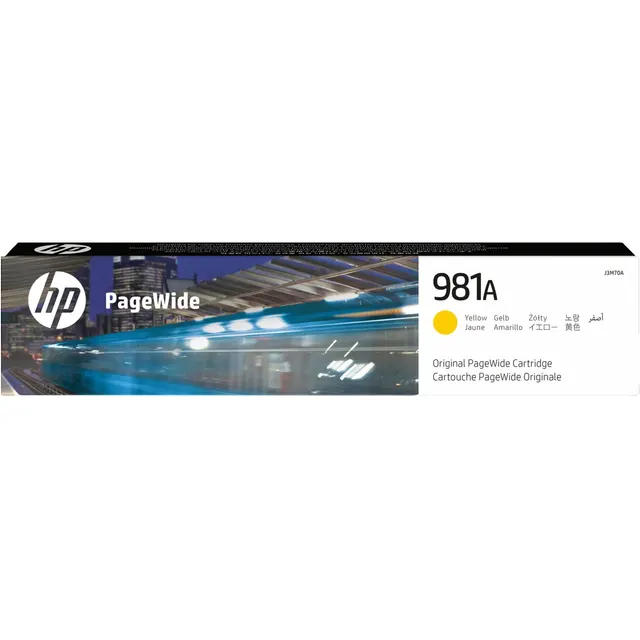 HP 981A Yellow Original PageWide Kartric (J3M70A)