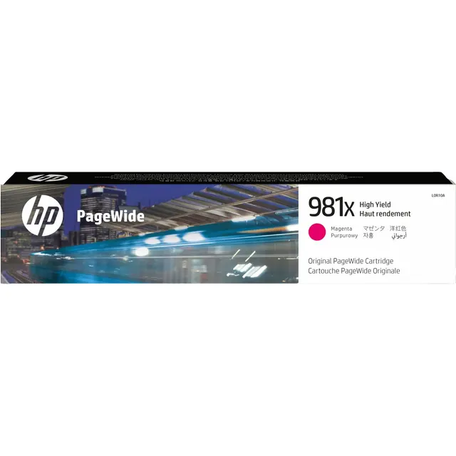 HP 981X High Yield Magenta Original PageWide Kartric (L0R10A)