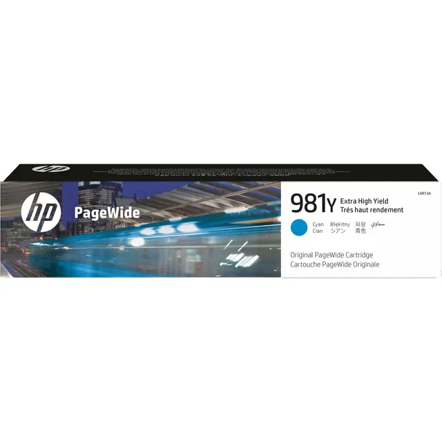HP 981Y Extra High Yield Cyan Original PageWide Kartric (L0R13A)