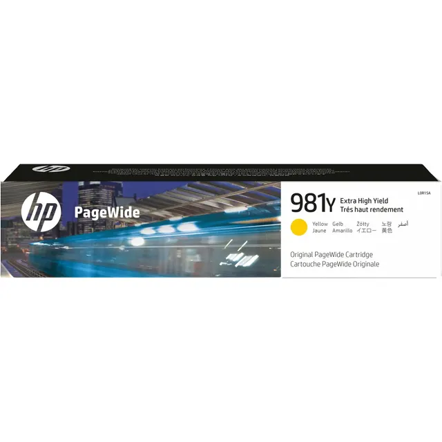 HP 981Y Extra High Yield Yellow Original PageWide Kartric (L0R15A)