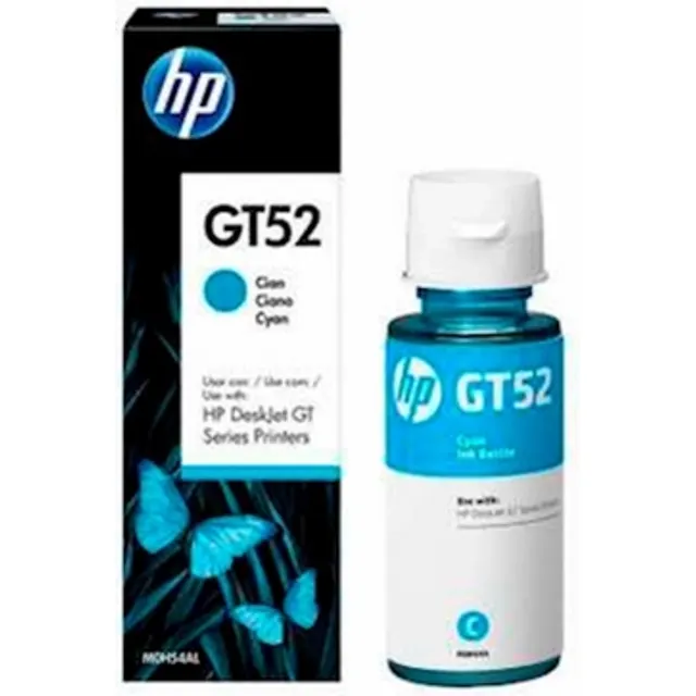HP GT52 Cyan Original Ink Bottle (M0H54AE)