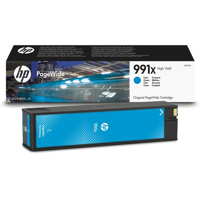 HP 991X High Yield Cyan Original PageWide Kartric (M0J90AE)