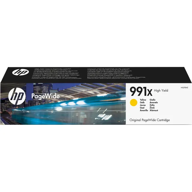HP 991X High Yield Yellow Original PageWide Kartric (M0J98AE)