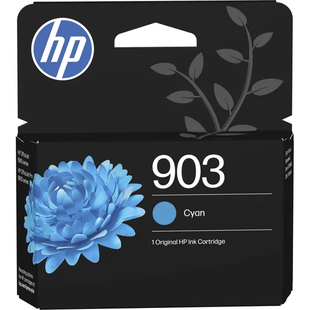 HP 903 Cyan Original Ink Kartric (T6L87AE)