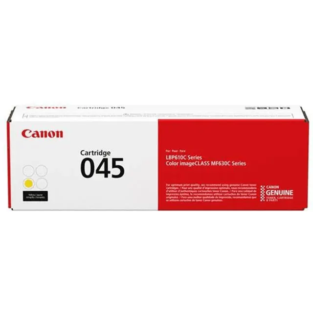 Canon 045 Yellow Original Toner Kartric (1239C002)