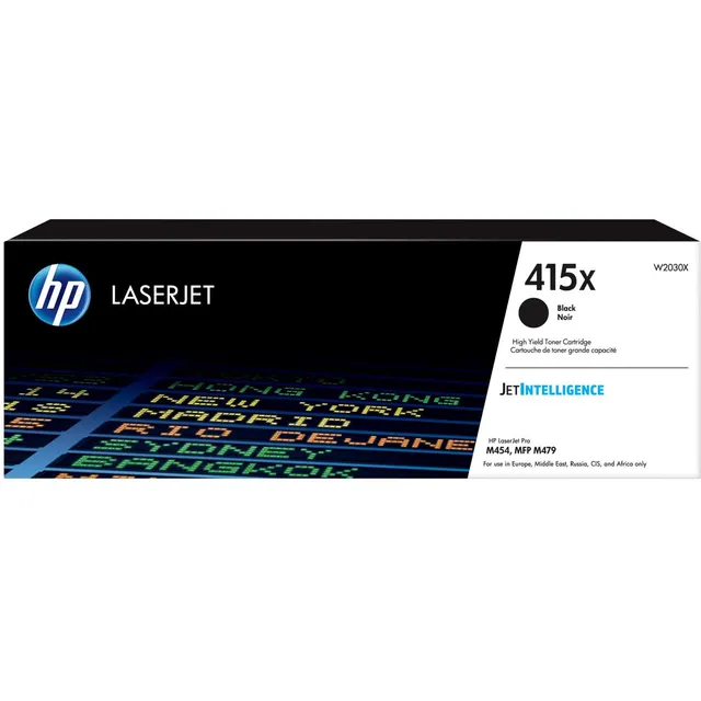 HP 415X High Yield Black Original LaserJet Toner Kartric (W2030X)