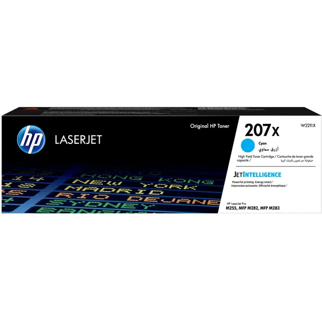 HP 207X High Yield Cyan Original LaserJet Toner Kartric (W2211X)