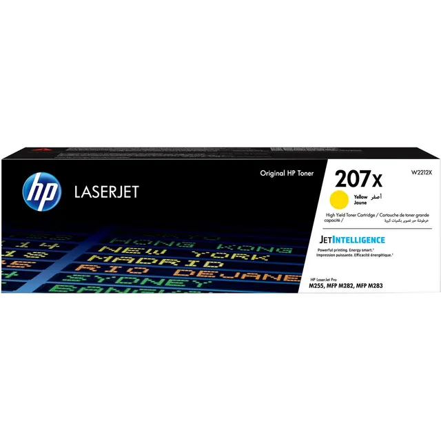 HP 207X High Yield Yellow Original LaserJet Toner Kartric (W2212X)