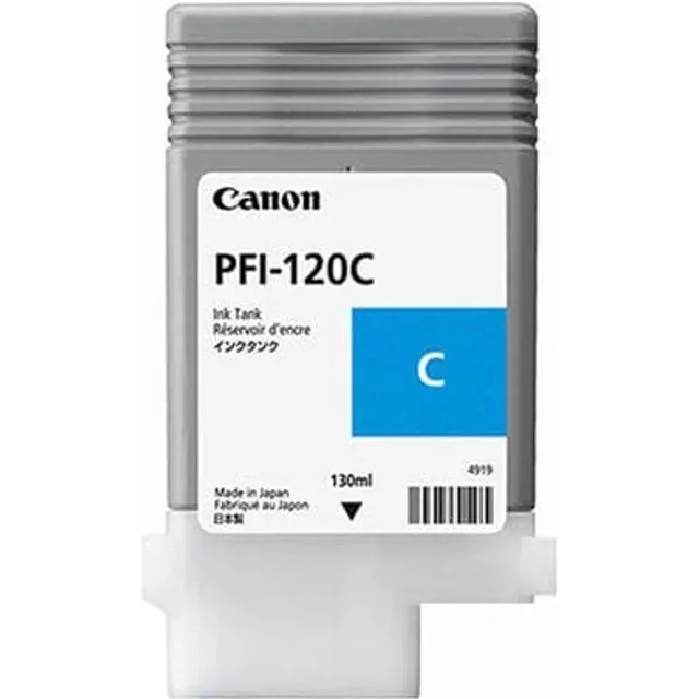 Canon PFI-120C TM-300 Cyan Ink Kartric 130ml (2891C001AA)