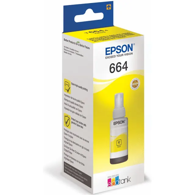 Epson L100 Yellow ink bottle 70ml (C13T66444A)